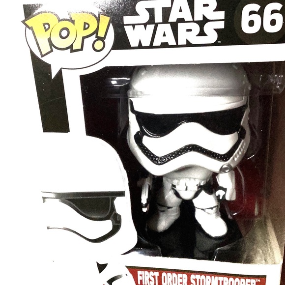 2015 Funko Pop Star Wars First Order Stormtrooper #66 - Picture 2 of 5